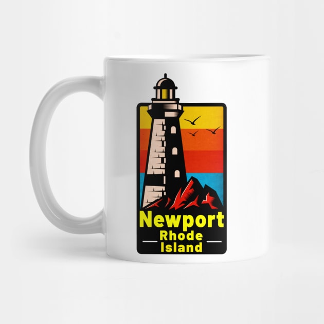 Newport Rhode Island Lighthouse by TravelTime